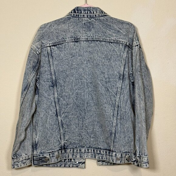 Wild fable Denim Jacket blue jean jacket Med Wash Sz S WOMEN USA - Picture 5 of 5